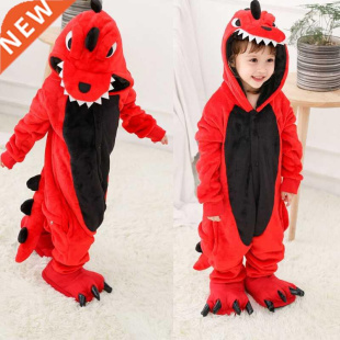 Kigurumi Children's Pajama for Boys Girls Unicorn Pyjamas Fl