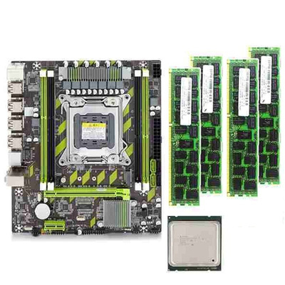 X79G Motherboard LGA2011 Mini-ATX Combos E5-2620 V2 E5 2620