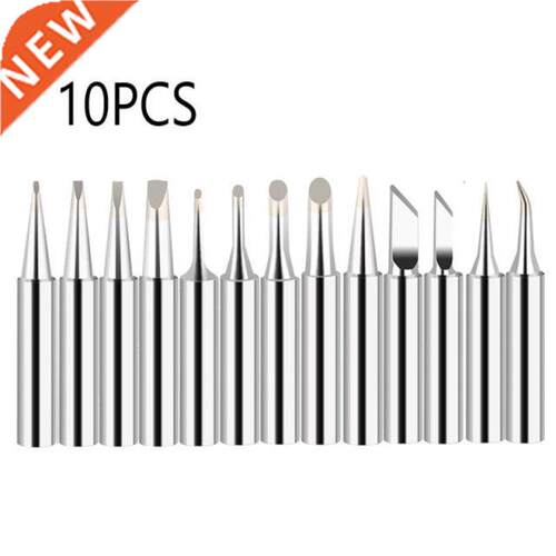 10pcs 900M-T Pure Copper Soldering Iron Tip Lead-free Solder