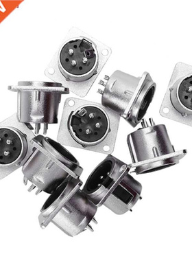 10 x XLR male chassis panneau montage prise  broches Audi