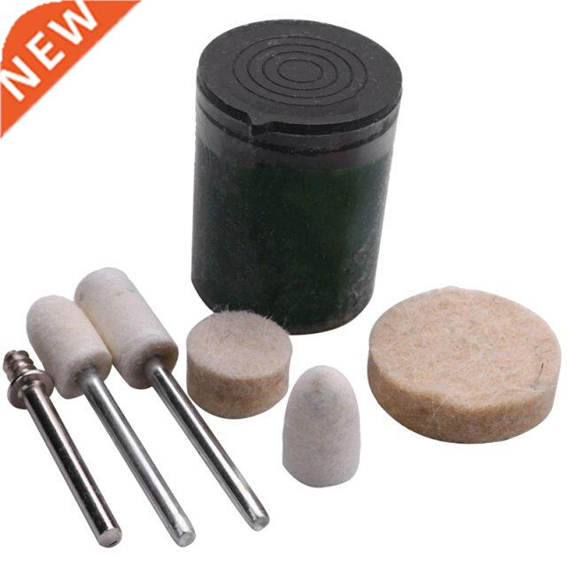90Pcs Soft Felt Polishing Buffing Clean Wheel Kit For Rotary