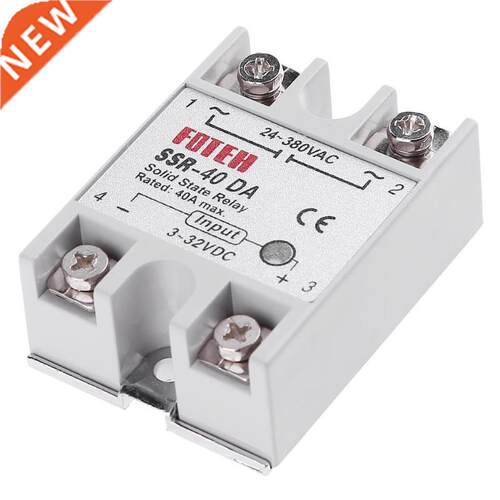 Solid State Relay Module Single Phase DC 3-32V to AC 24-380