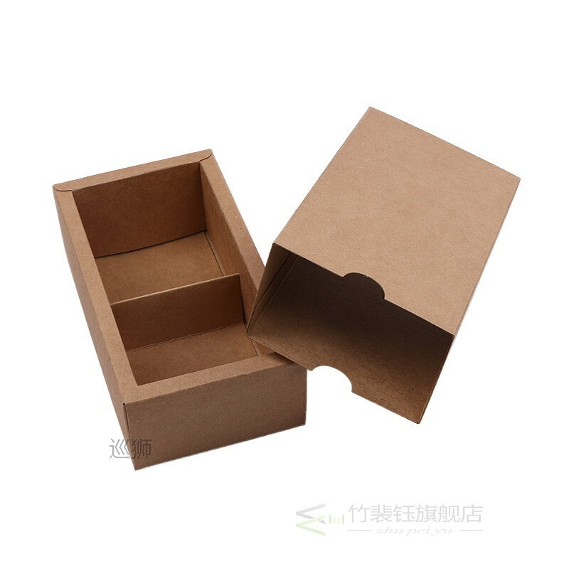 Kraft paper Baking Packing Case DIY Moon Cake Box Nougat Bis