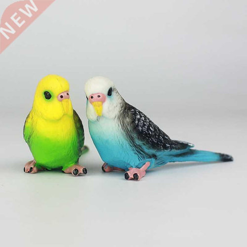 1PC Simulation Forest Parrot Figures Miniature Animal Model