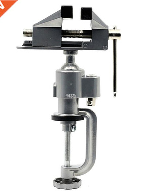 360 Rotating Table Vise Bench Clamp Vises Grinder Holder Dri