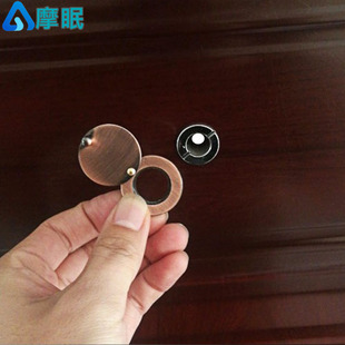 猫眼贴门遮盖猫眼盖后盖片保护器遮挡隐私锁眼堵盖金属门孔防偷窥