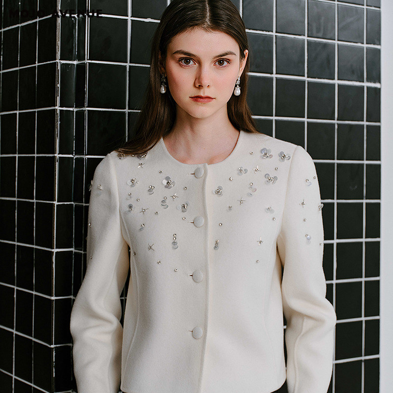 【KK专属】莫佐2025秋冬新款法式千金感香风短外套女,女装/女士精品,短外套,淘宝优惠券,粉丝福利购,淘宝优惠卷