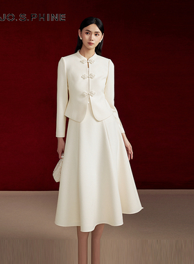 朗姿/【阿娇同款】MOJO AVENUE莫佐国风新中式温柔夹克短外