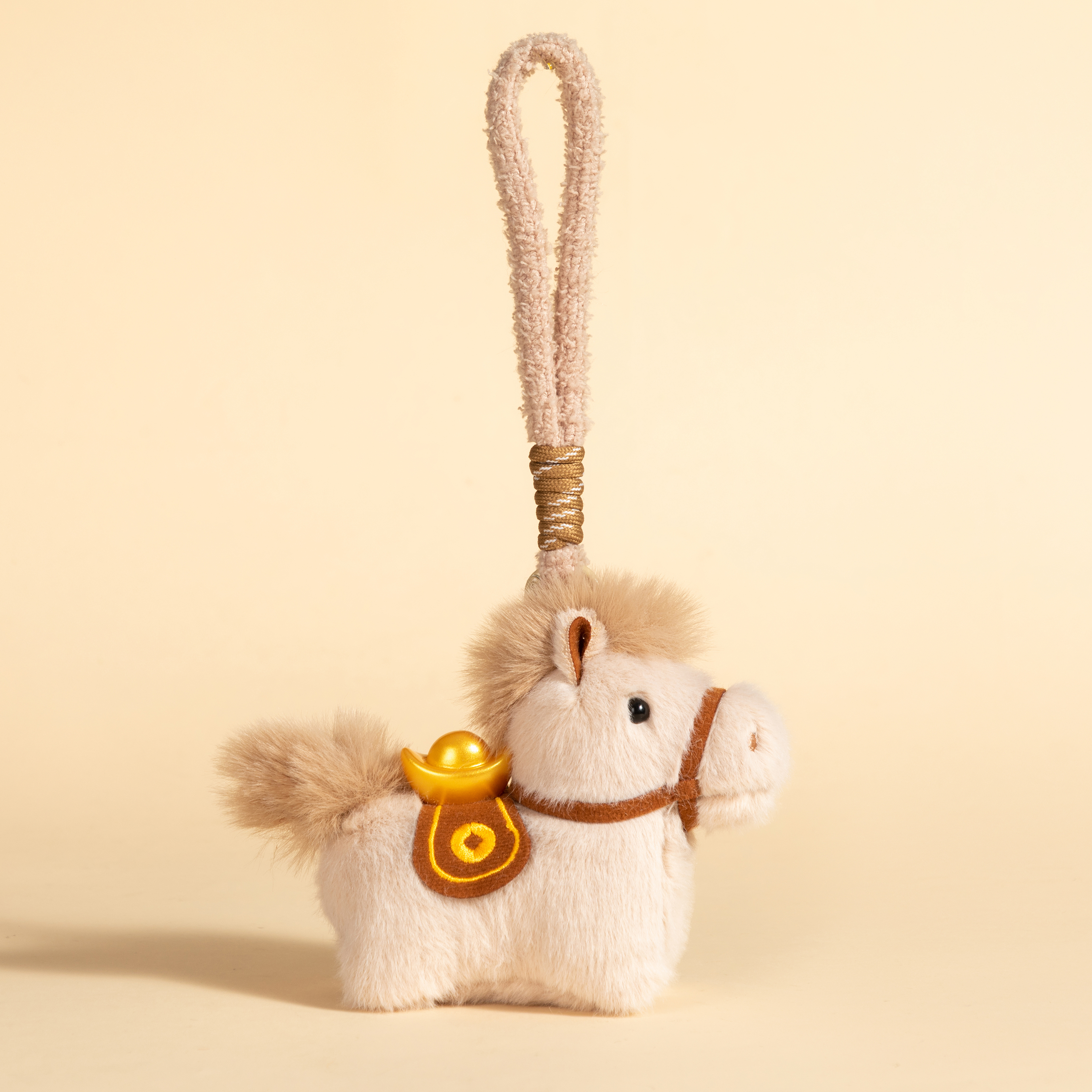 马年吉祥物公仔可爱小马包包挂件