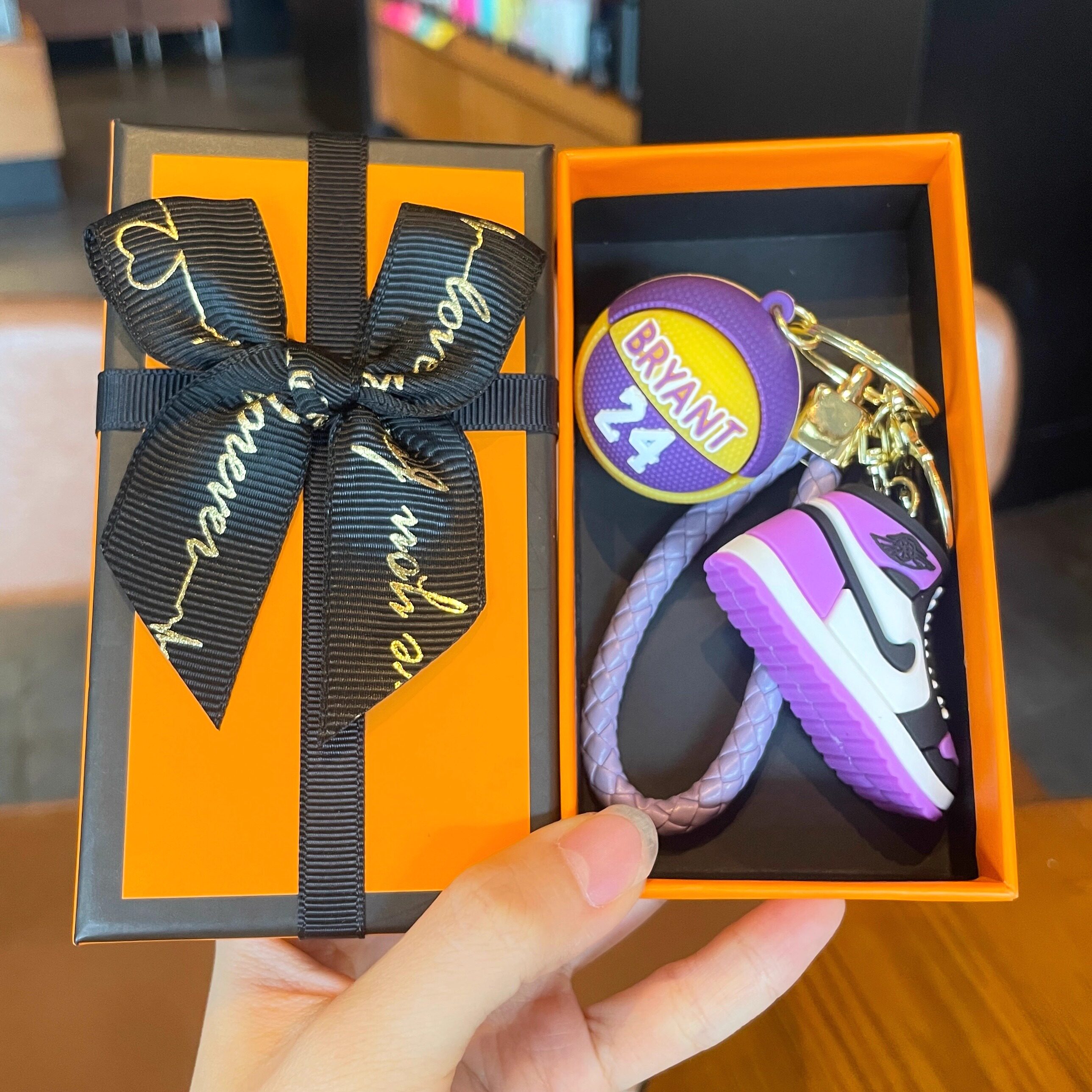 创意球鞋篮球钥匙扣NBA球星篮球