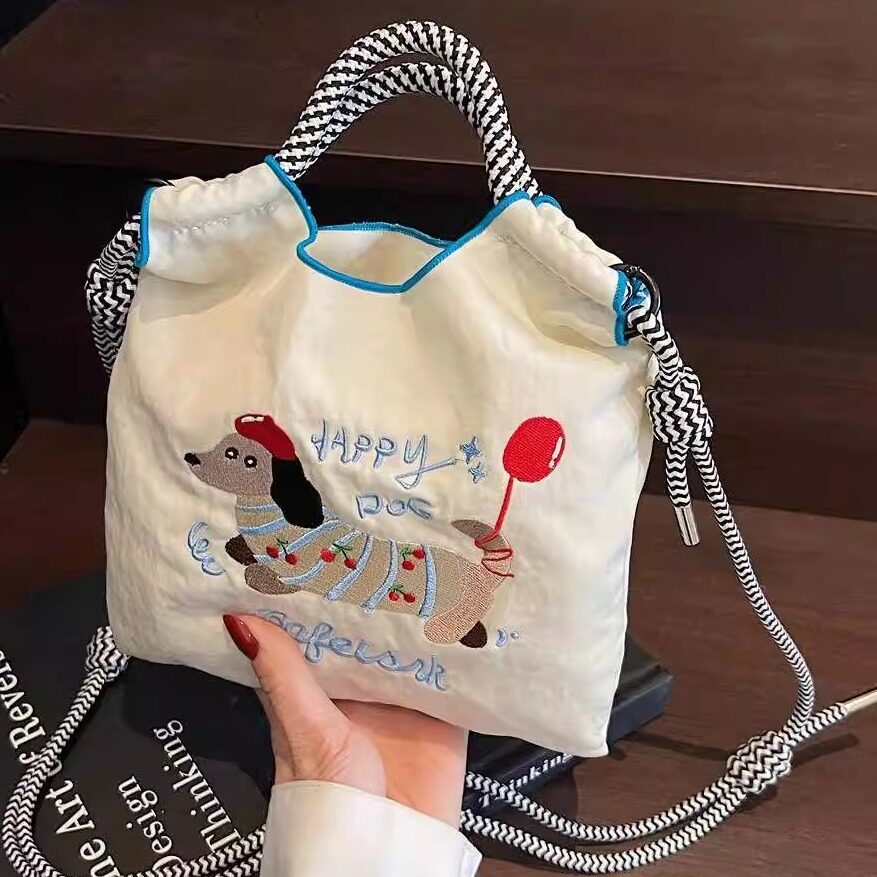 日本代购ballchain腊肠狗迷你斜挎包包女士2025卡通可爱休闲 小包