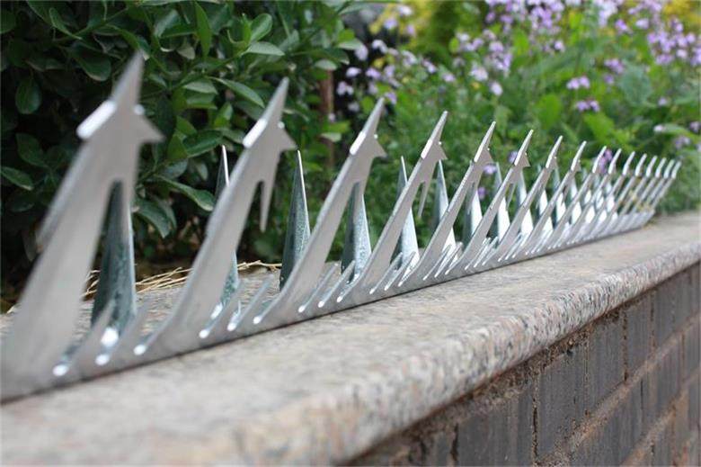 不锈钢围墙防盗动物防爬刺钉热镀锌防盗刺垫别墅小区阳台院子护栏