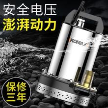 丹麦格兰富直流潜水泵高扬程12V24V48V60V伏家用电瓶车抽水泵农用