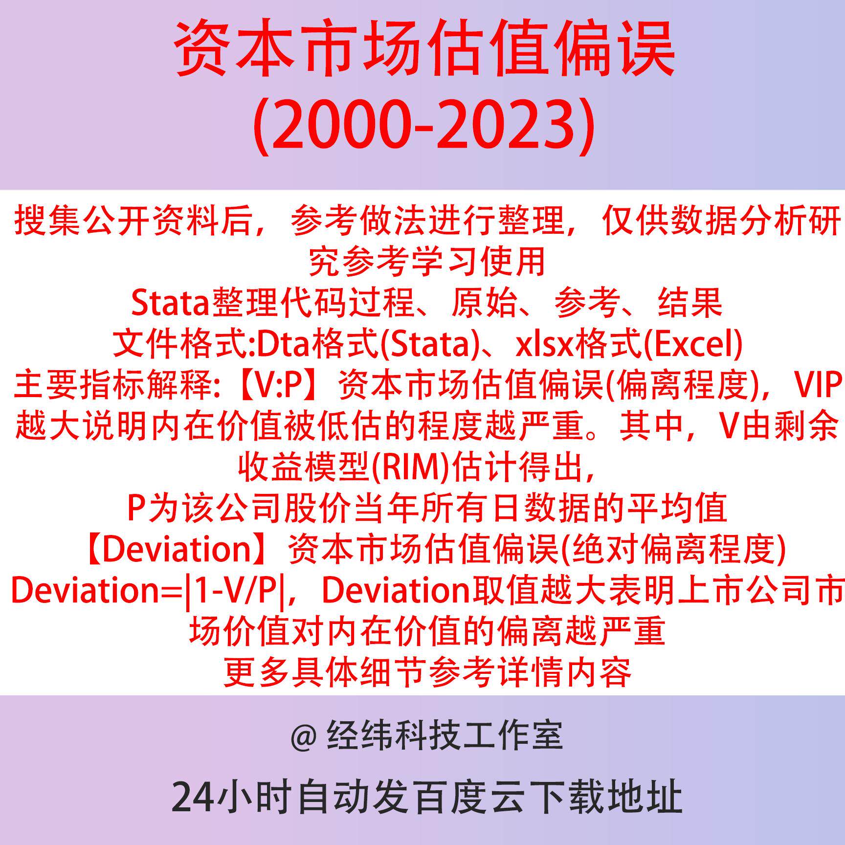 资本市场估值偏误2023-2000剩余收益模型RIM估计含Stata代码参考