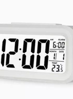 钟生起床闹铃202OPJ4新款智能时电子闹钟桌学面表儿童男女孩