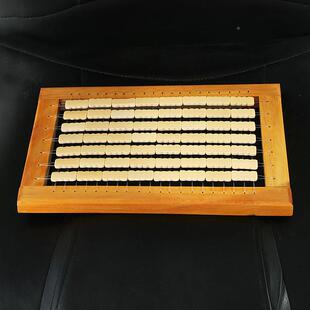 凉散热透气木夏框坐垫服学生屁股季装厂员·工网格办公椅竹片垫