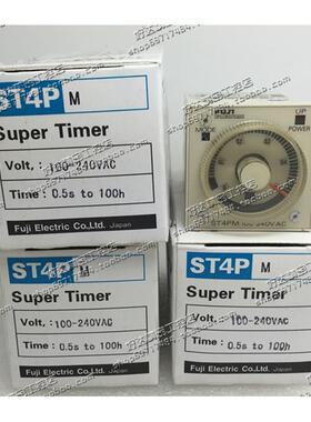 原装正品 FUJI 时间继电器 ST4PM 100-240VAC 24VDC 现货特价