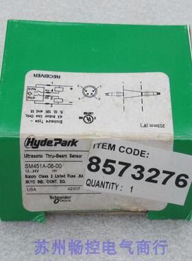 *现货销售*全新HydePark超声波传感器SM451A-08-00 现货
