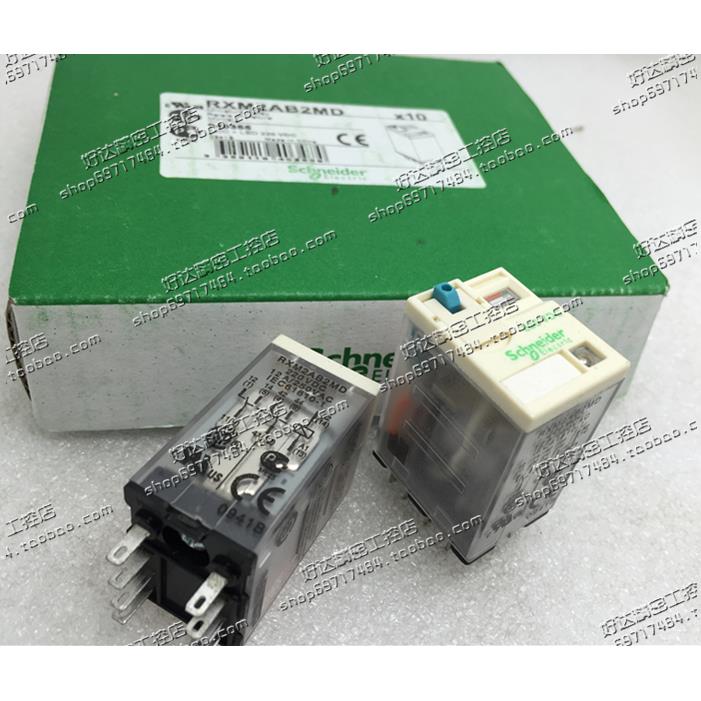 原装正品 Schneider 继电器 RXM2AB2MD DC220V 现货全新