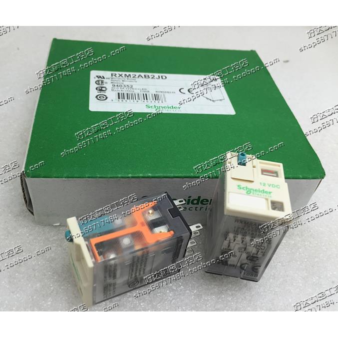 原装正品 Schneider 继电器 RXM4LB2JD DC12V 现货全新
