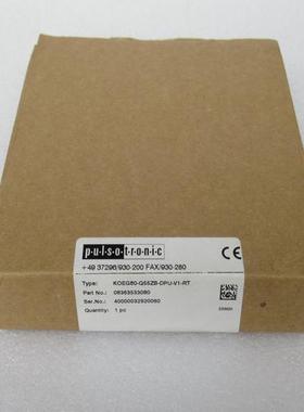 全新波尔索pulsotronic传感器 KOEG80-Q55ZB-DPU-V1-RT 现货