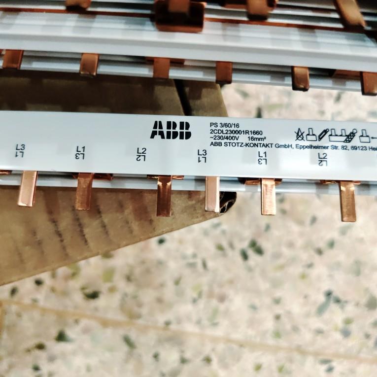 ABB 微型断路器汇流排 PS3/60/16 10101635