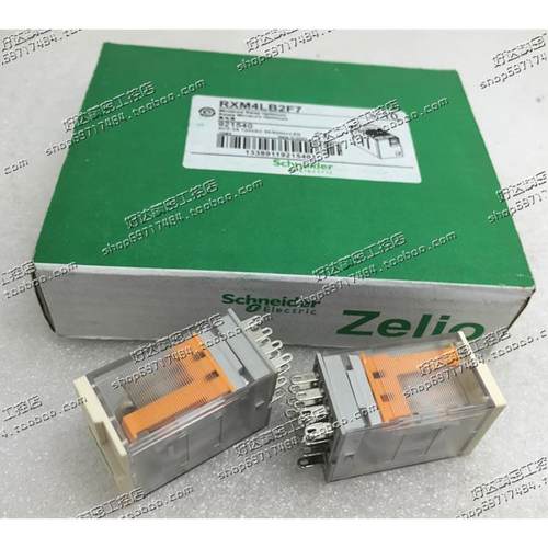 原装正品 Schneider 继电器 RXM4LB2F7 AC120V 现货全新