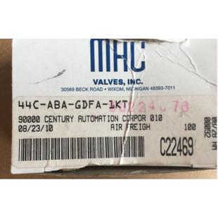 电磁阀 ABA 全新原装 44C DC24V GDFA 1KT
