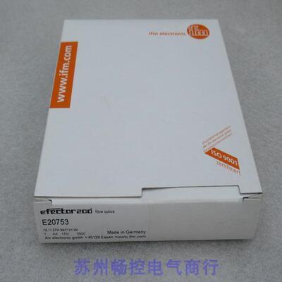 *现货销售*全新德国易福门IFM传感器E20753现货 E20753
