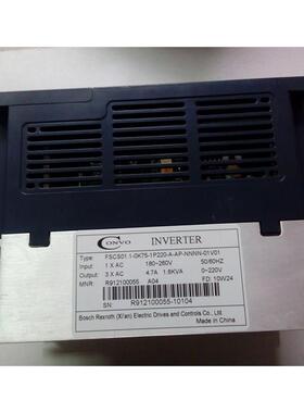 9成新的康沃变频器 FSCS01.1-0K75-1P220-A-AP-NNNN-01V01 包好