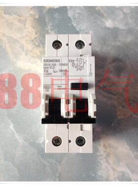原装正品－德国 5SU9356-7KM06 漏电断路器 C6A