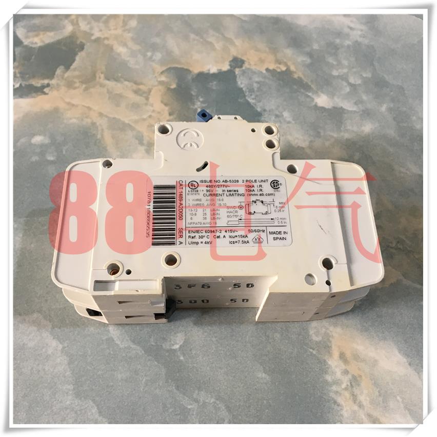 原装正品－美国AB/ 1489-A2D050 空开断路器 2P/D5A