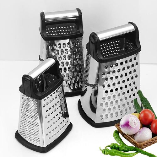 Cheese grater Box Grater-4 Sides Stainless Steel不锈钢四面刨