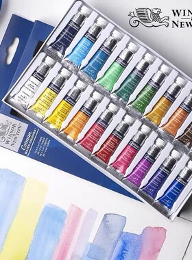 Winsor & Newton Cotman Watercolor Paint Set 10/20 Colors,5ml