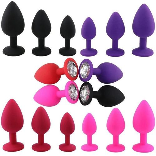 Prostate Massager Anal Butt Plug Anus Expandable Bdsm