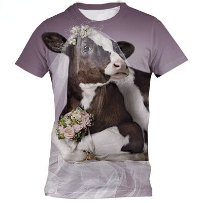 性3D印花短袖性3D印花短袖