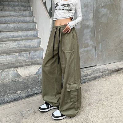 腿工装裤女腿工装裤女