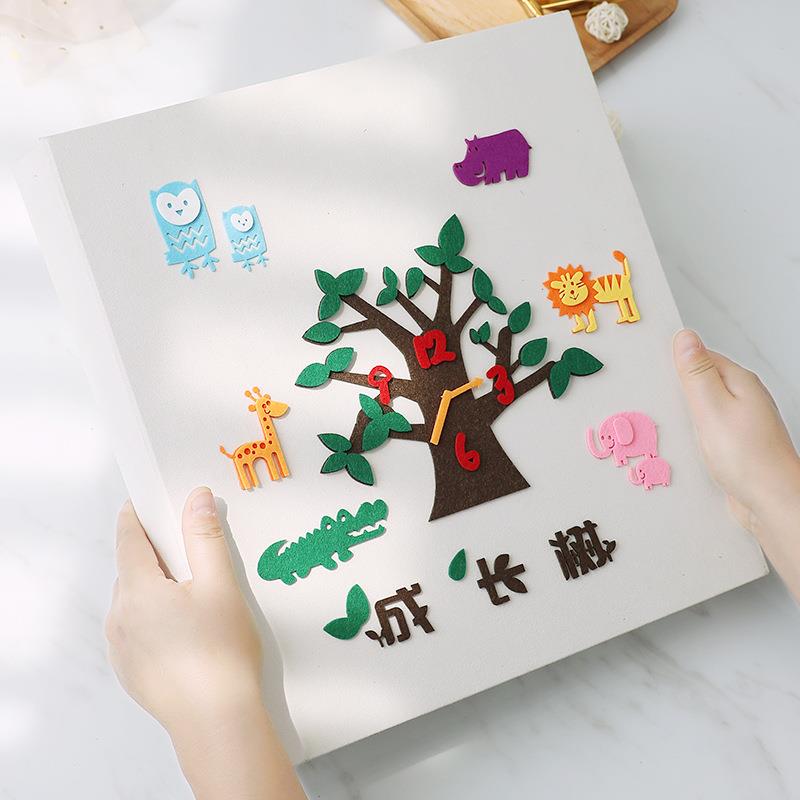 6寸500张过塑可放相册影集插页式家庭宝宝成长记录纪念大容量本