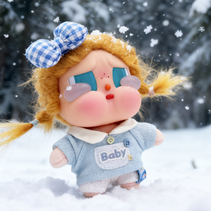 哭娃CRYBABY毛绒公仔娃衣