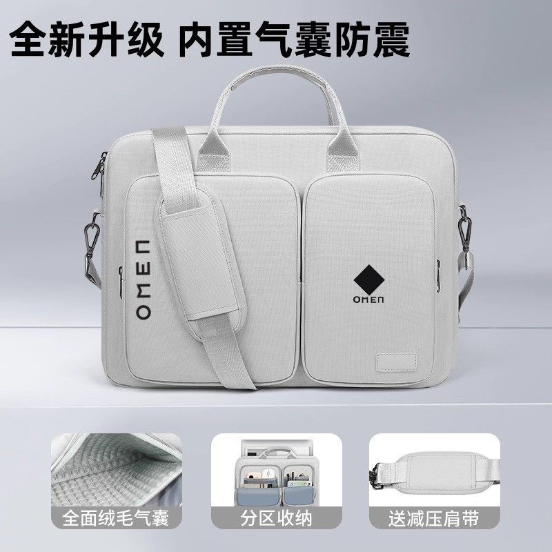 适用于暗影精灵11/10/MAX/9/8电脑包16.1寸16wd0009TX omen手提防水单肩包15.6惠普HP笔记本气囊防震背包