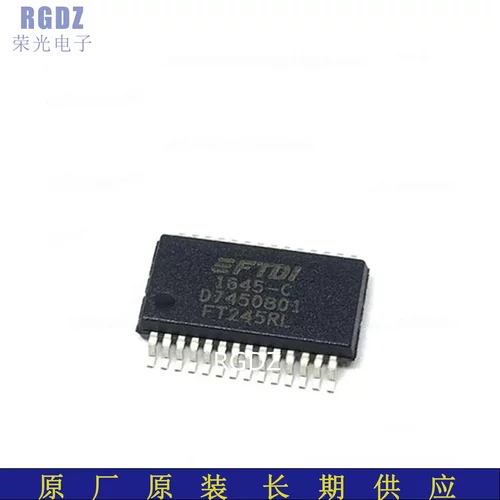 FT245RL 封装：SSOP-28  USB芯片 全 新 原 装 正 品 1.8V-5.25V