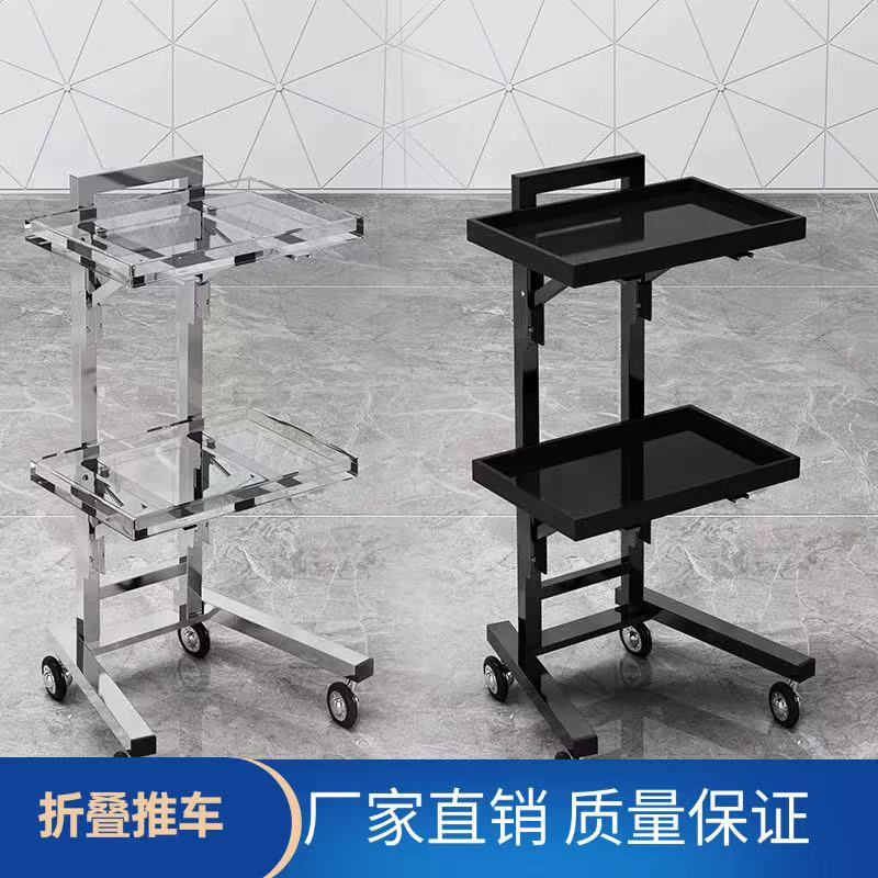网红不锈钢美容美发车