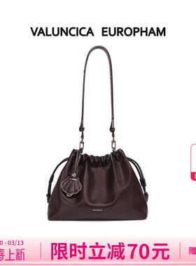 Valuncica/华伦西亚团圆包新款大容量牛皮托特包斜挎hobo流浪包女