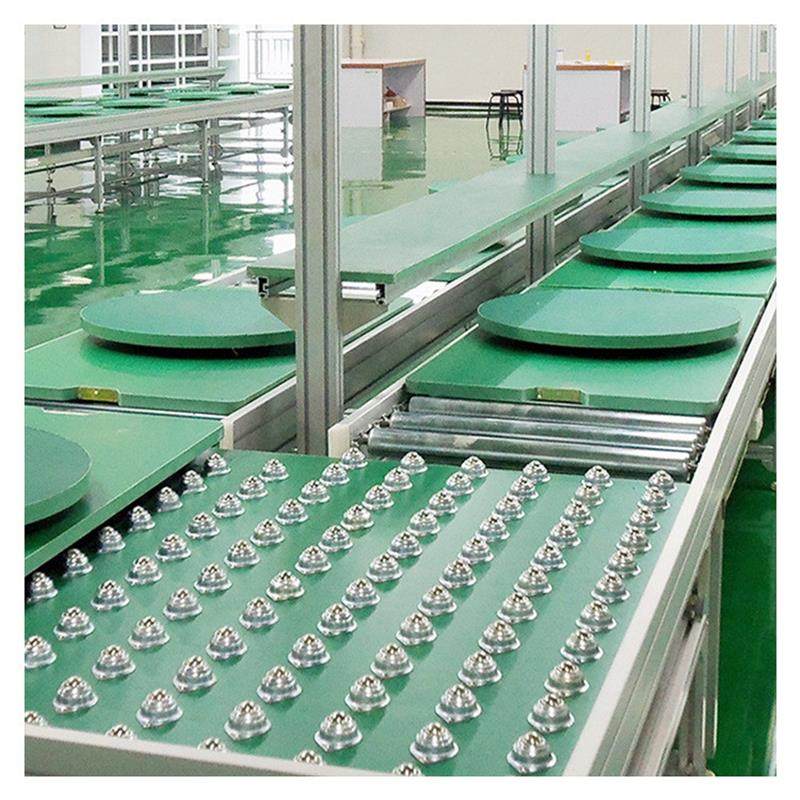 软包PACK生产线老化测试返板移出台倍速流水线3D建模