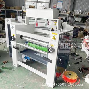 鸿腾 可伺服电机数控调节胶量 板材厚度 三辊式单面白胶涂胶机