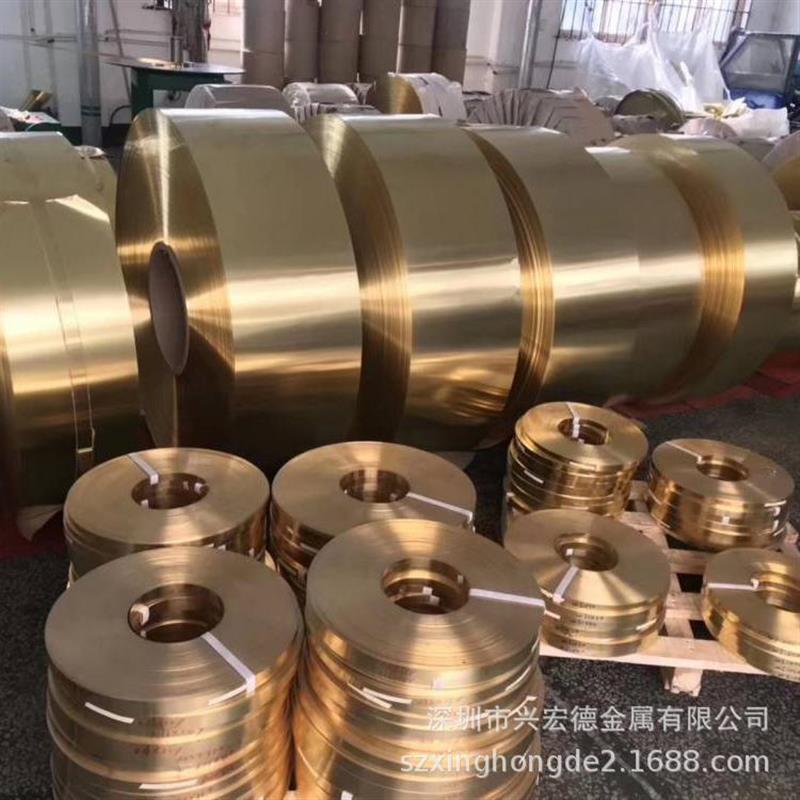 高精T51530美标磷铜卷带7-0.2铜棒CuSn7Zn2Pb3-B铸造铜管