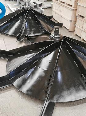 兰江水倒伞曝气机  氧化池表面曝气设备厂家   LJDS-2200