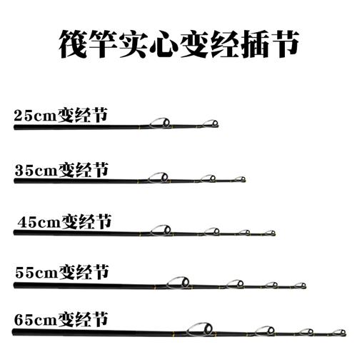 船钓筏竿变径节阀插杆钓实心筏杆桥配节-封面