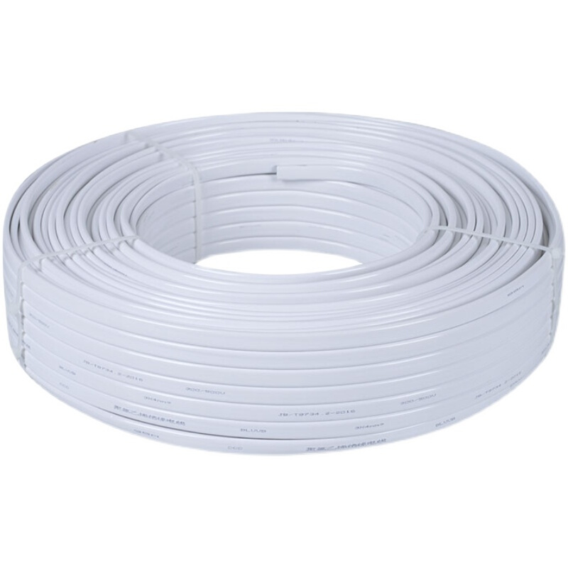 极速国标铝线电缆线2.5 4 6y平方护套线2芯家用铝芯白色室内户外