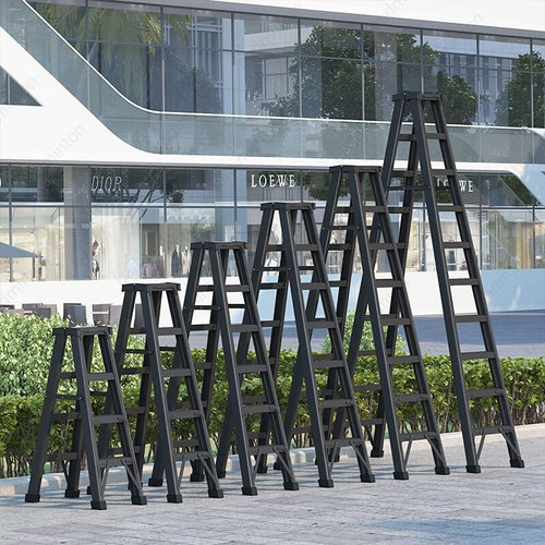 奴风人字梯家用铝合金加厚2米多功能室内折叠伸缩升降双面工程楼